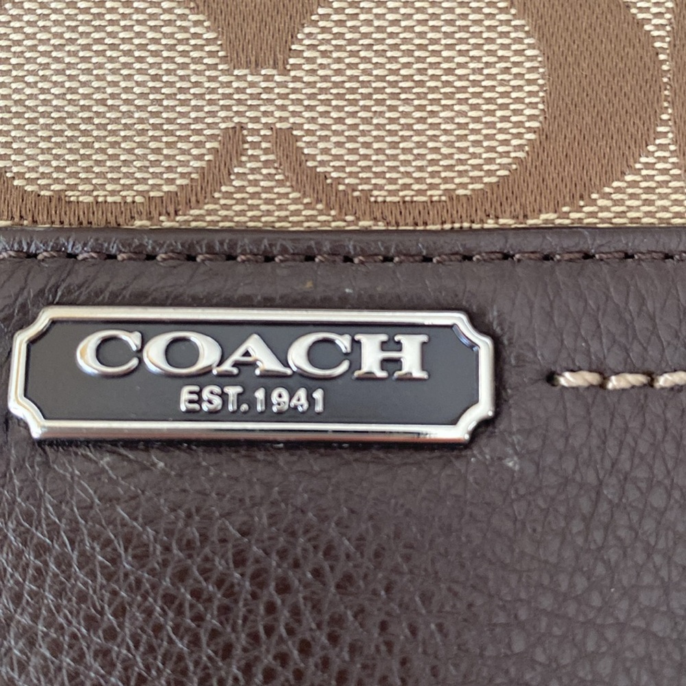 COPY - COACH PARK SIGNATURE HOBO